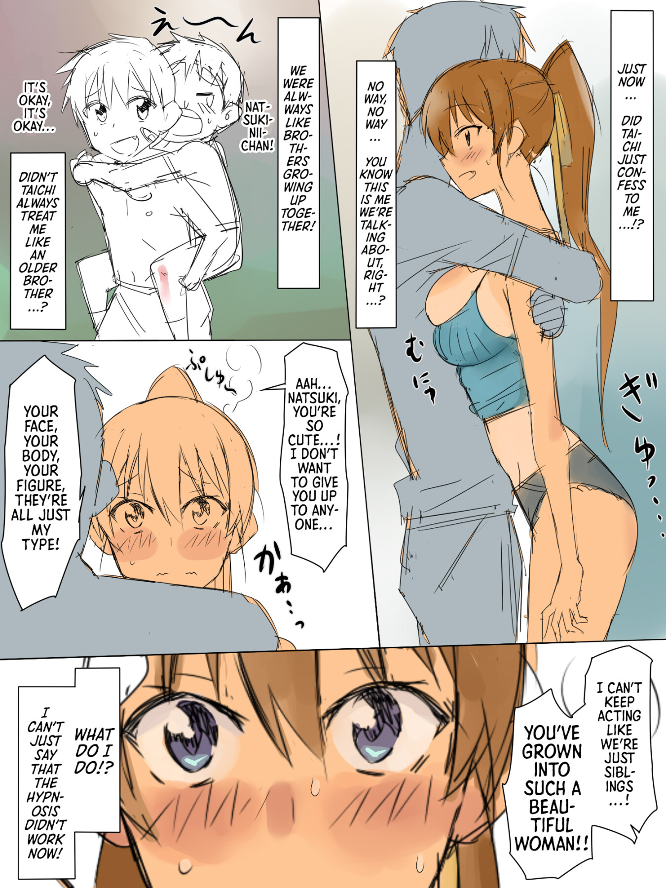 Hentai Manga Comic-A Story About Using Hypnosis to Make the Childhood Friend Who Was Like an Older Brother to Me into My Lover-Read-6